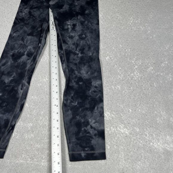 Lululemon Leggings Size 6 Align Diamond High Rise Crop 25” Dye Pitch Leggings - Picture 7 of 11
